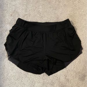 Black lululemon shorts